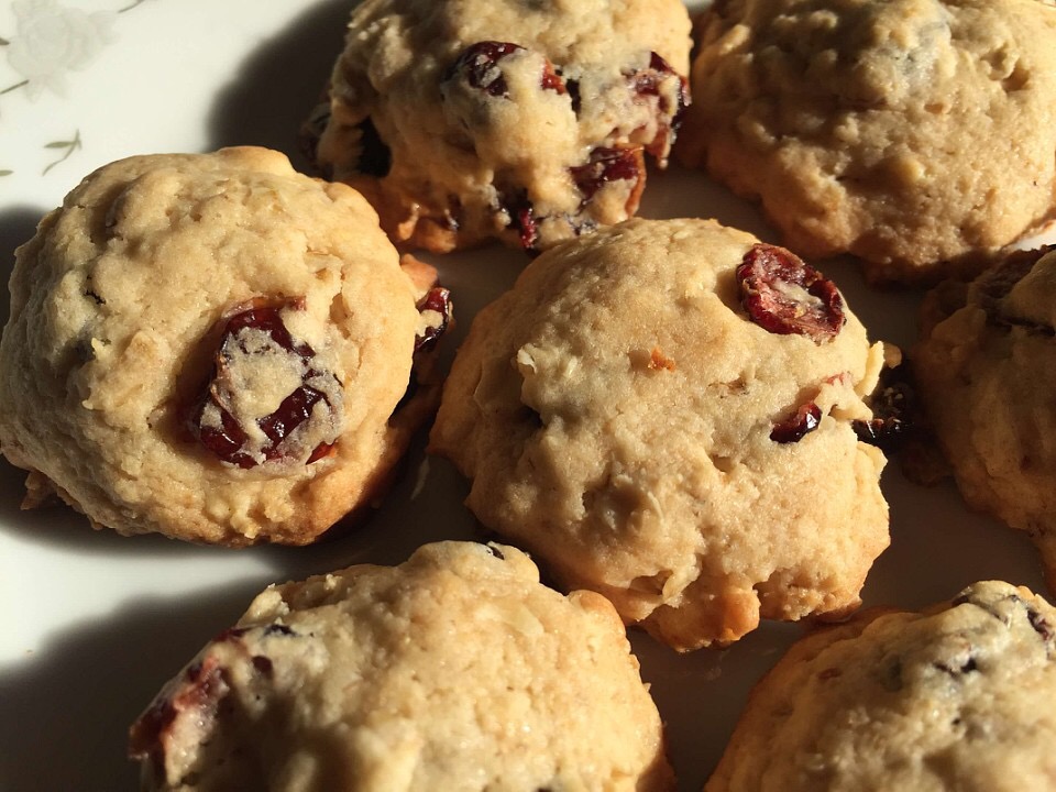 Oatmeal Raisin Cranberry Cookies from Alexandersmom.com