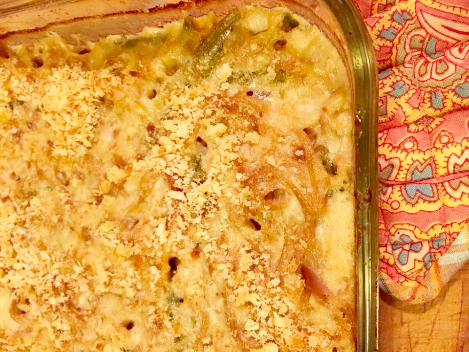 Asparagus Turkey Tetrazzini from Alexandersmom.com