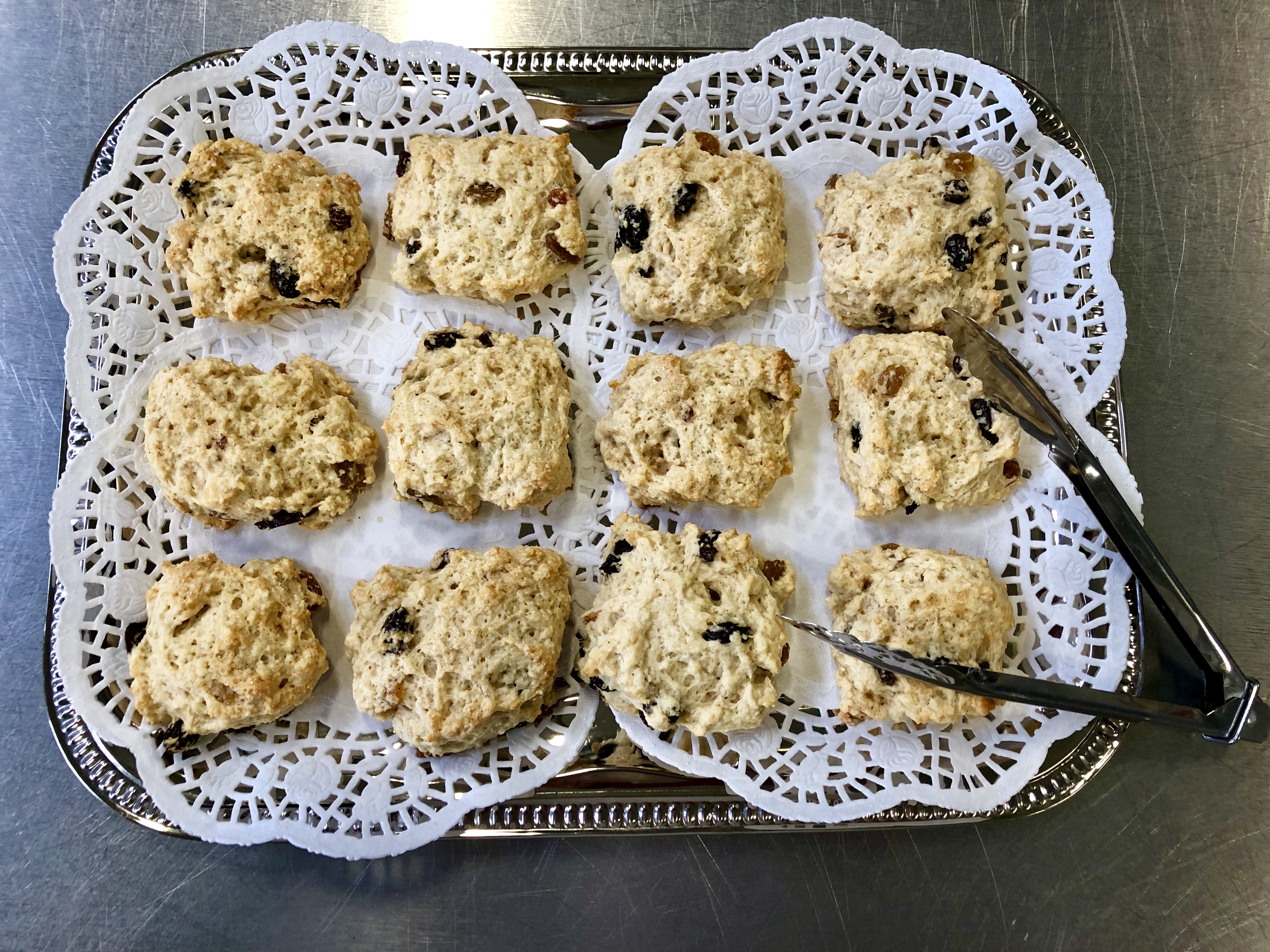 Ginger Double Raisin Scones from Alexandersmom.com