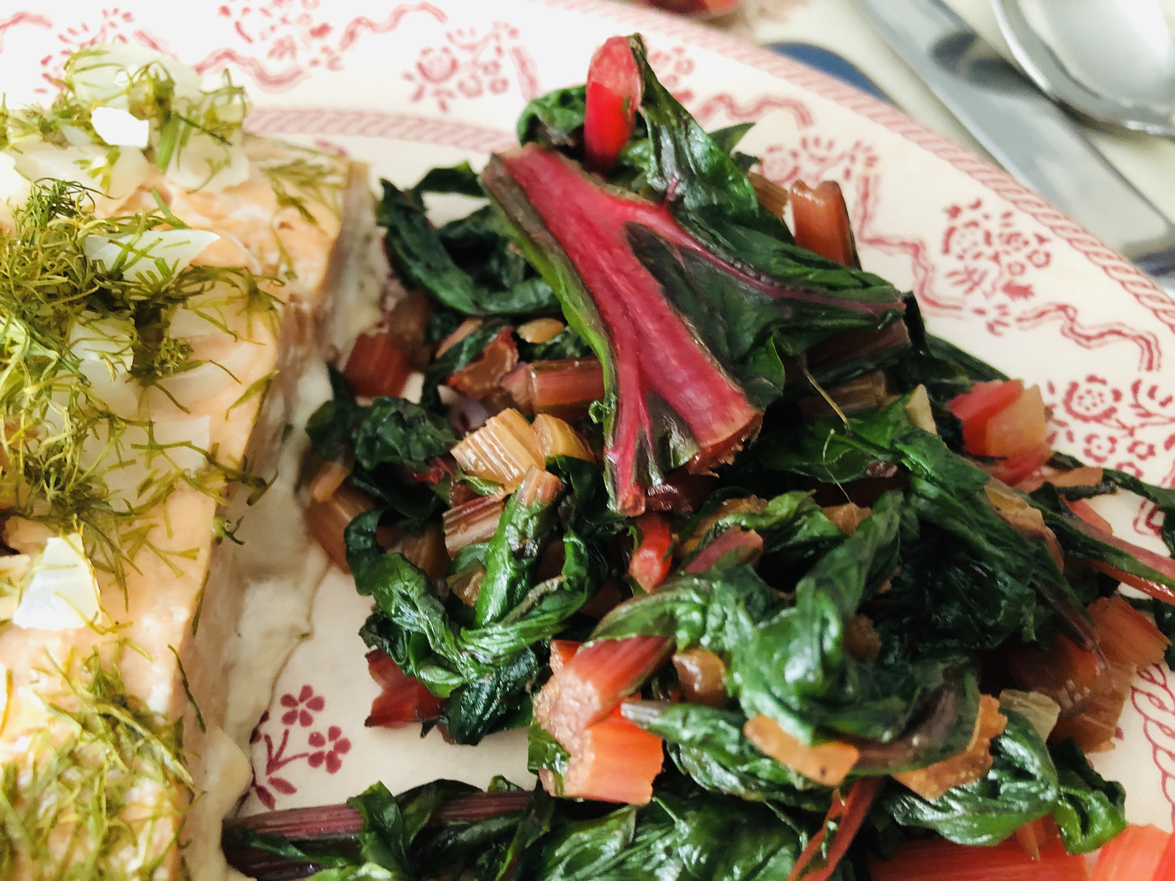 Red Swiss Chard from Alexandersmom.com